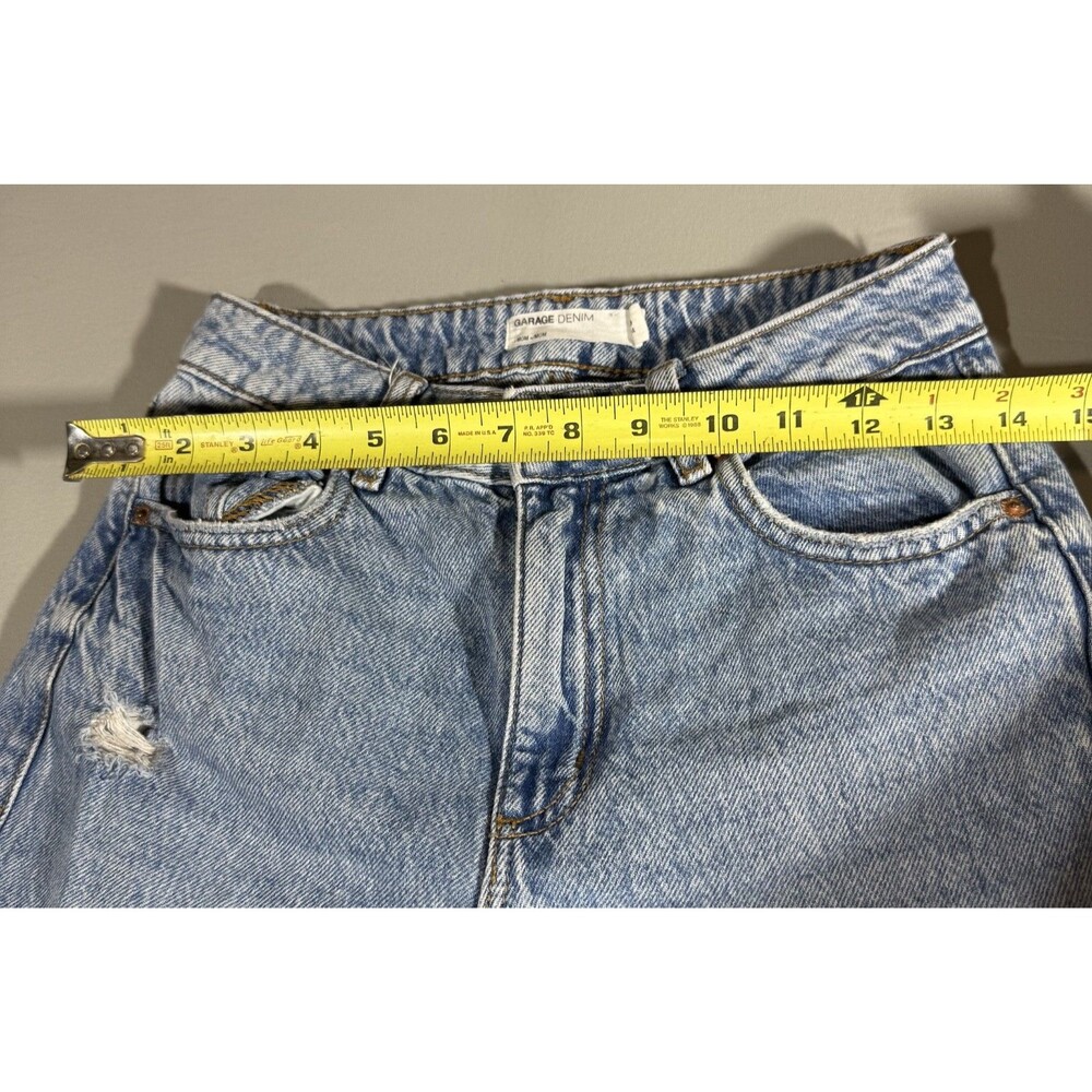 Garage Women’s Mom Jeans Size 0 High Rise Denim Relaxed Fit - Picture 3 of 5